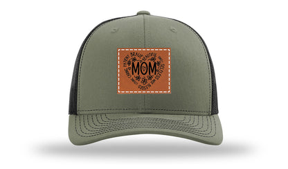 Mom Leather Patch Richardson 112 Hat