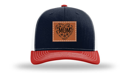 Mom Leather Patch Richardson 112 Hat