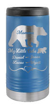 Load image into Gallery viewer, My Little Cubs Laser Engraved Slim Can Insulated Koosie
