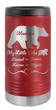 Load image into Gallery viewer, My Little Cubs Laser Engraved Slim Can Insulated Koosie
