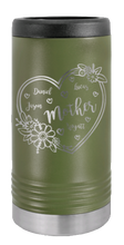 Load image into Gallery viewer, Mother With Names Laser Engraved Slim Can Insulated Koosie
