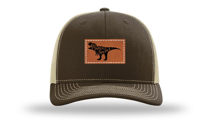 Mamasaurus Leather Patch Richardson 112 Hat