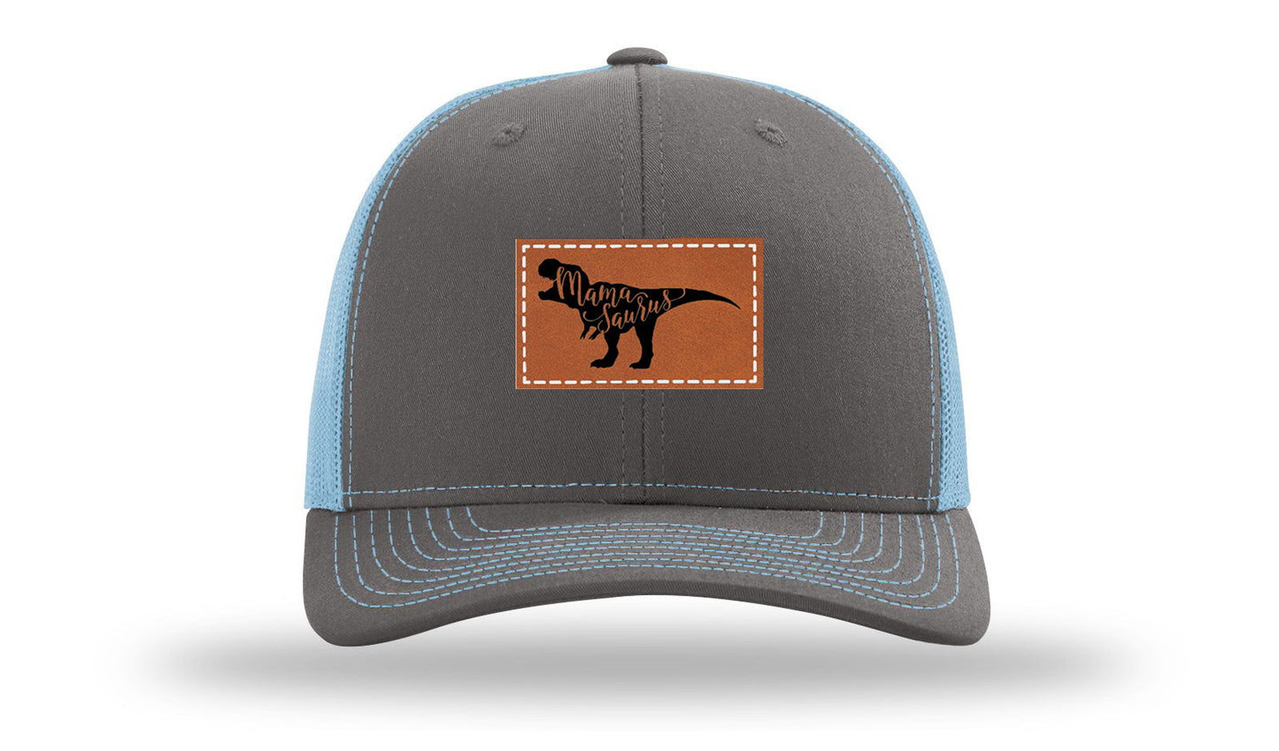 Mamasaurus Leather Patch Richardson 112 Hat