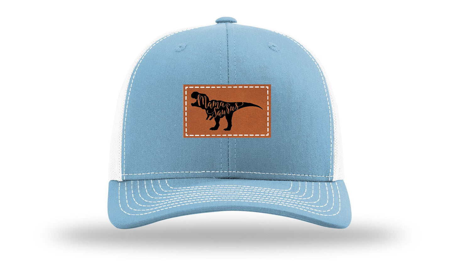 Mamasaurus Leather Patch Richardson 112 Hat