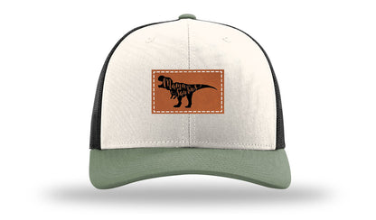Mamasaurus Leather Patch Richardson 112 Hat