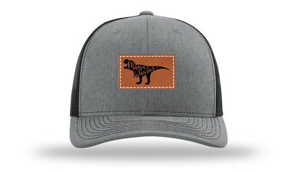 Mamasaurus Leather Patch Richardson 112 Hat