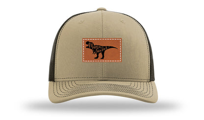 Mamasaurus Leather Patch Richardson 112 Hat