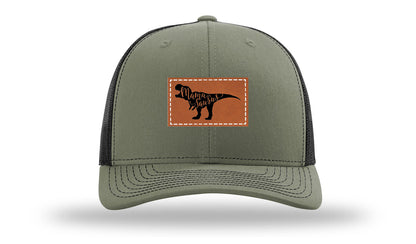 Mamasaurus Leather Patch Richardson 112 Hat