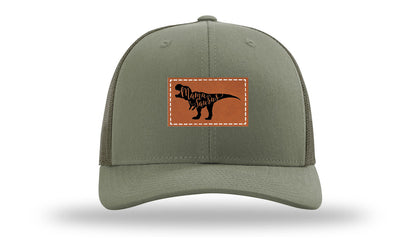 Mamasaurus Leather Patch Richardson 112 Hat