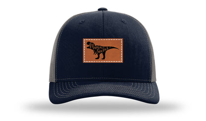 Mamasaurus Leather Patch Richardson 112 Hat