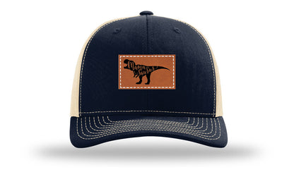 Mamasaurus Leather Patch Richardson 112 Hat