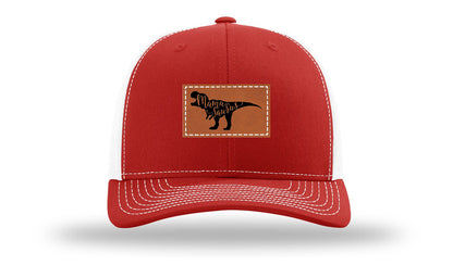 Mamasaurus Leather Patch Richardson 112 Hat