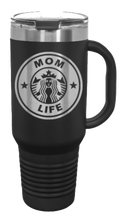 Load image into Gallery viewer, Mom Life 40oz Handle Mug Laser Engraved
