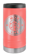 Load image into Gallery viewer, Mom Life Laser Engraved Slim Can Insulated Koosie
