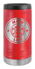 Load image into Gallery viewer, Mom Life Laser Engraved Slim Can Insulated Koosie
