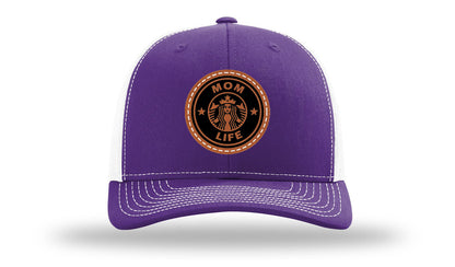 Mom Life Leather Patch Richardson 112 Hat