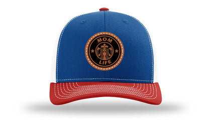 Mom Life Leather Patch Richardson 112 Hat