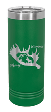 Load image into Gallery viewer, Mamma Moose Laser Engraved Skinny Tumbler (Etched)

