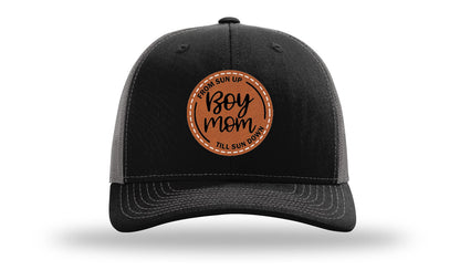 Boy Mom Leather Patch Richardson 112 Hat