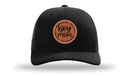 Boy Mom Leather Patch Richardson 112 Hat