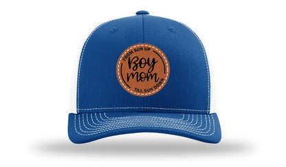Boy Mom Leather Patch Richardson 112 Hat
