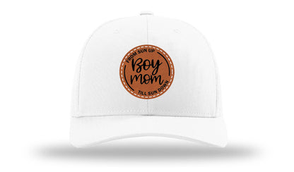 Boy Mom Leather Patch Richardson 112 Hat