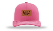 Load image into Gallery viewer, Boy Mom Heart Leather Patch Richardson 112 Hat
