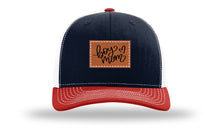 Load image into Gallery viewer, Boy Mom Heart Leather Patch Richardson 112 Hat

