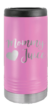 Load image into Gallery viewer, Mommy Juice Laser Engraved Slim Can Insulated Koosie
