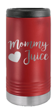 Load image into Gallery viewer, Mommy Juice Laser Engraved Slim Can Insulated Koosie
