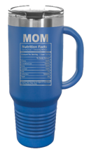 Load image into Gallery viewer, Mom Facts 40oz Handle Mug Laser Engraved
