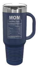 Load image into Gallery viewer, Mom Facts 40oz Handle Mug Laser Engraved
