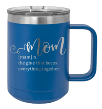 Load image into Gallery viewer, Mom Definition Laser Engraved Mug (Etched)
