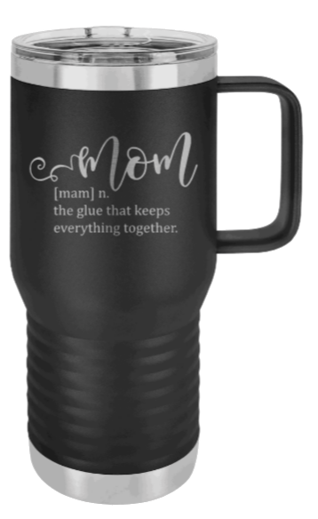 Mom Definition Laser Engraved Mug (Etched)