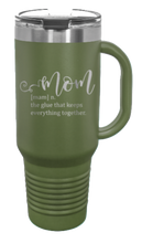 Load image into Gallery viewer, Mom Definition 40oz Handle Mug Laser Engraved
