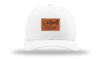 Mom Defined Leather Patch Richardson 112 Hat