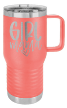 Load image into Gallery viewer, Girl Mama Laser Engraved Mug (Etched)
