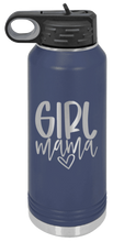 Load image into Gallery viewer, Girl Mama Laser Engraved Water Bottle (Etched)
