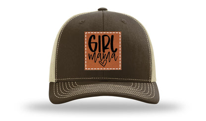 Girl Mama Leather Patch Richardson 112 Hat