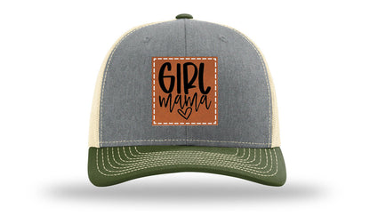 Girl Mama Leather Patch Richardson 112 Hat