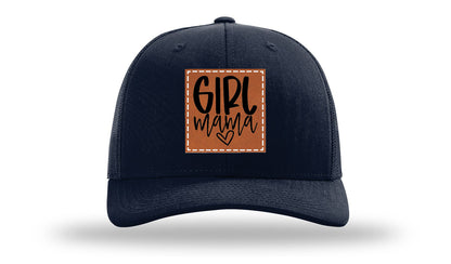 Girl Mama Leather Patch Richardson 112 Hat