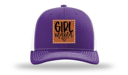 Girl Mama Leather Patch Richardson 112 Hat