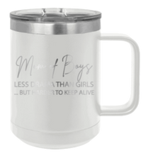 Load image into Gallery viewer, Mom of Boys Laser Engraved Mug (Etched)
