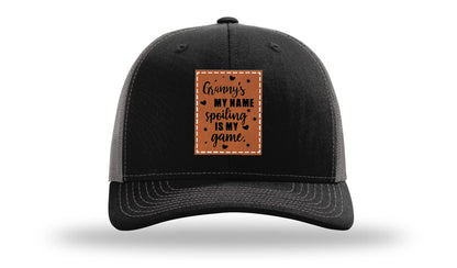 Granny's My Name Leather Patch Richardson 112 Hat