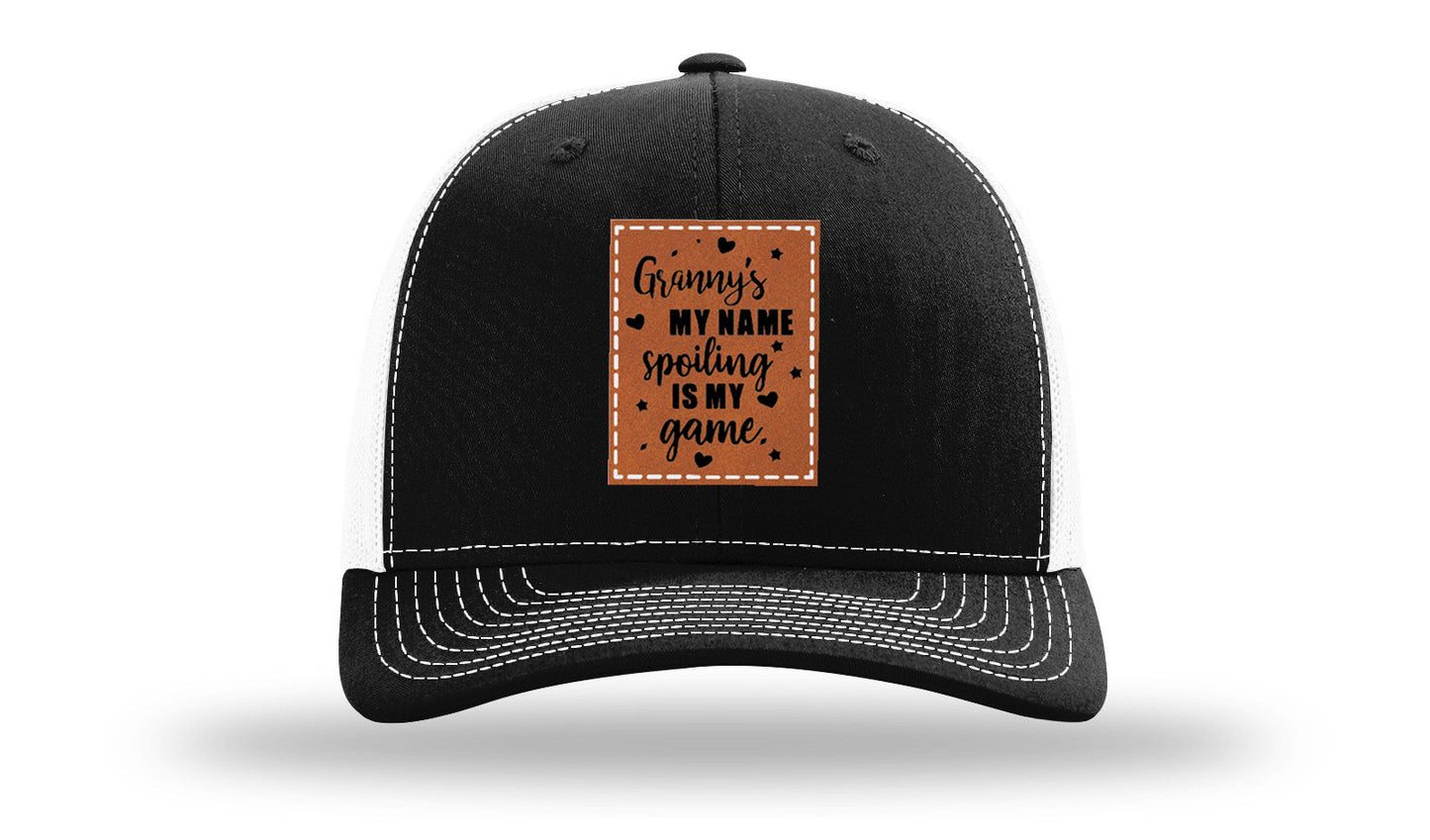 Granny's My Name Leather Patch Richardson 112 Hat