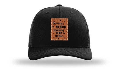 Granny's My Name Leather Patch Richardson 112 Hat