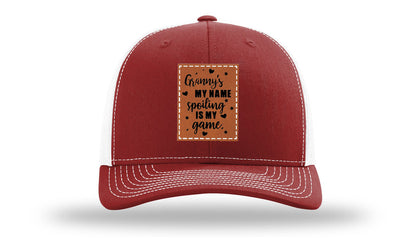 Granny's My Name Leather Patch Richardson 112 Hat