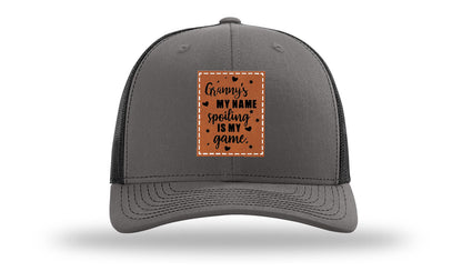Granny's My Name Leather Patch Richardson 112 Hat