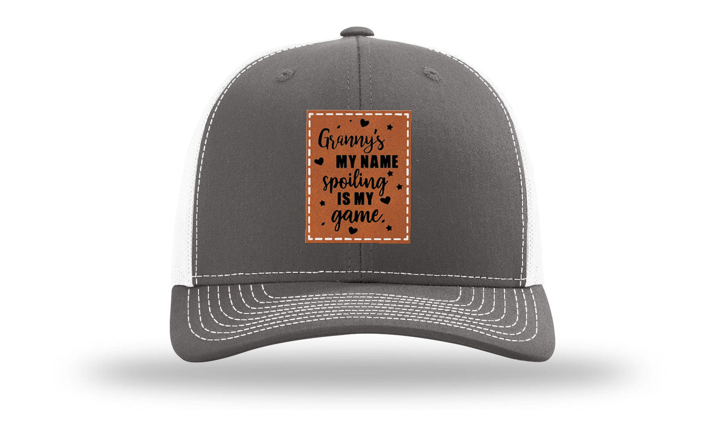 Granny's My Name Leather Patch Richardson 112 Hat