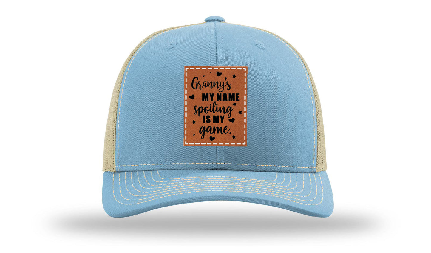Granny's My Name Leather Patch Richardson 112 Hat